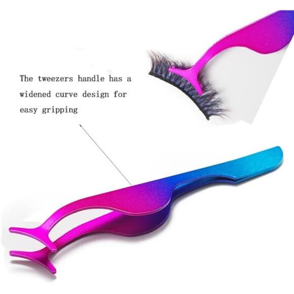 3PCS False Eyelash Applicator Tool Remover Clip Stainless Steel - Picture 3 of 8